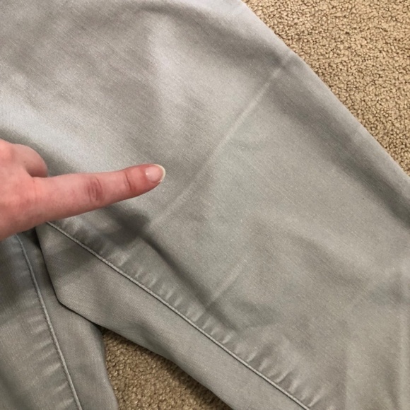 Prana Kayla Gray Jeans Size 8 29 Short Inseam Stretch Mid Rise - Picture 10 of 14